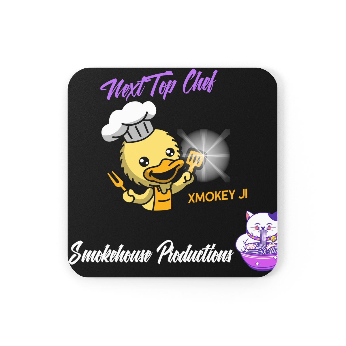 Next Top Chef Corkwood Coaster Set