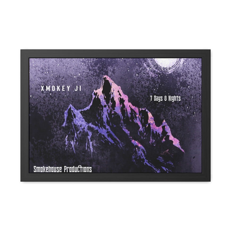 Thumbnail: 7 Days 8 Nights Framed Poster, Horizontal