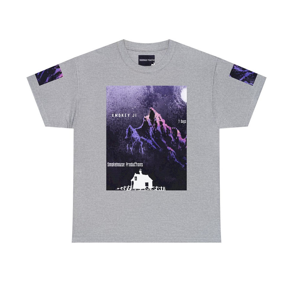 Thumbnail: 7 Days 8 Nights Unisex Heavy Cotton Tee