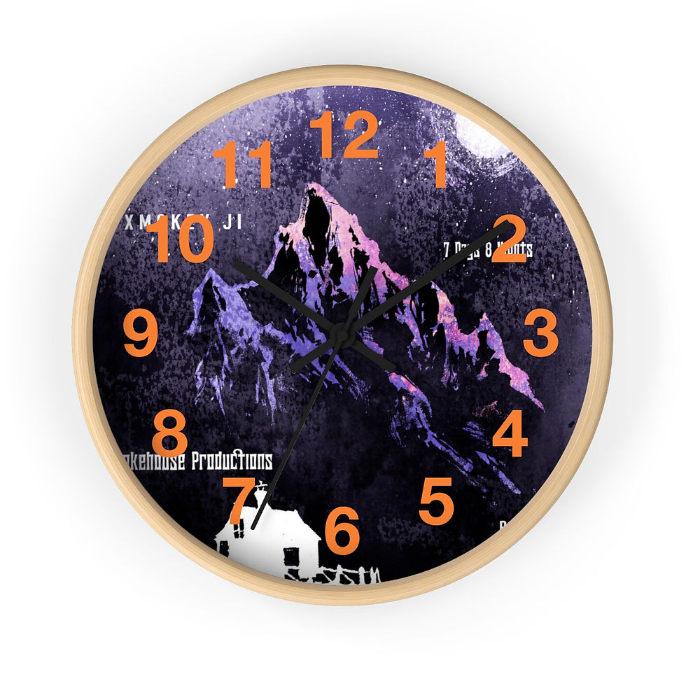 Thumbnail: 7 Days 8 Nights Wall clock