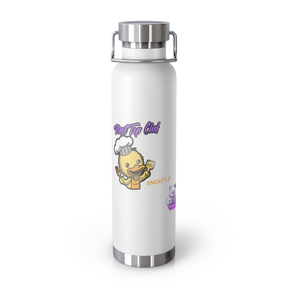 Thumbnail: Next Top Chef Copper Vacuum Insulated Bottle, 22oz