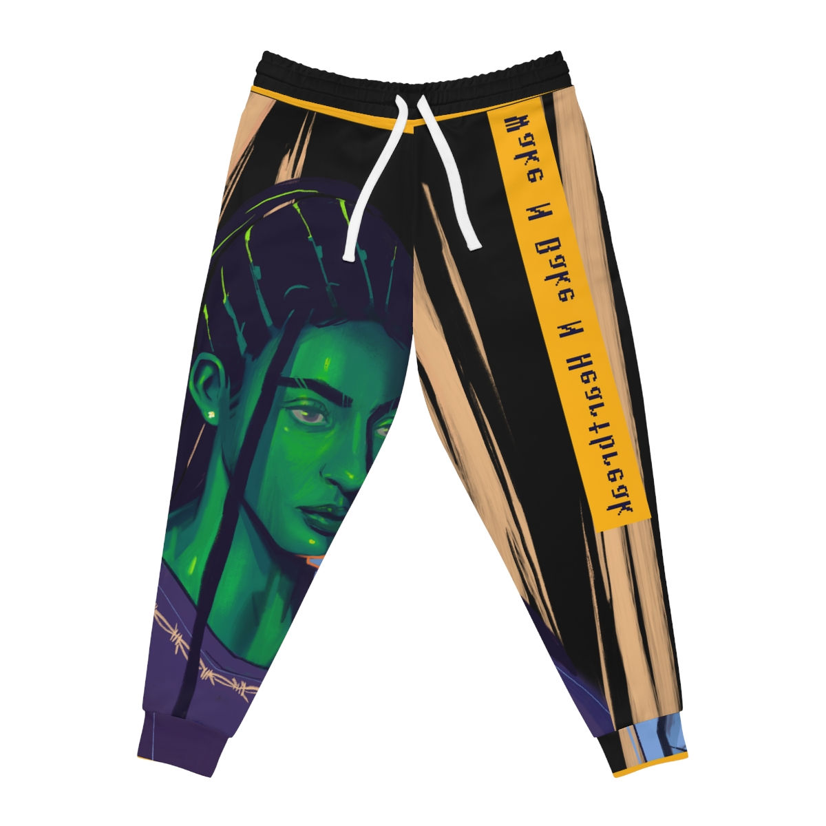 Wake N Bake N HeartBreak Chef Athletic Joggers (AOP)