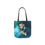Thumbnail: Flooded Polyester Canvas Tote Bag