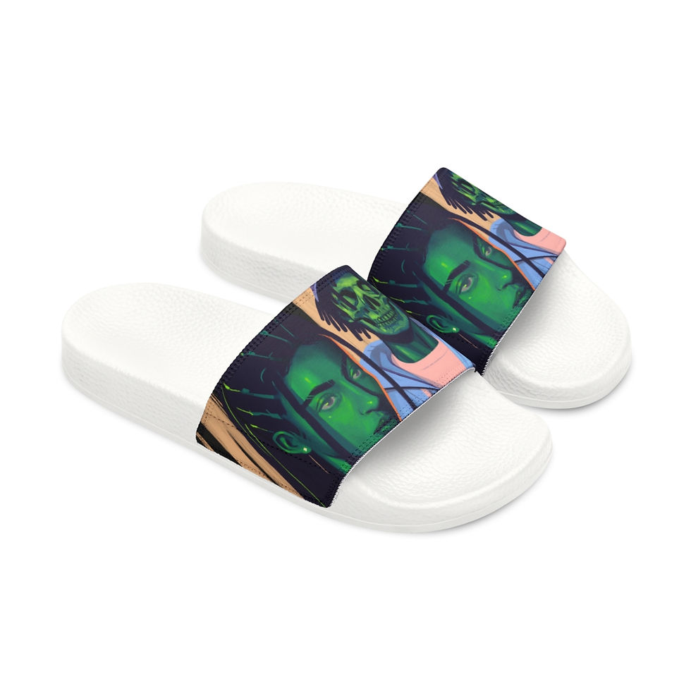 Thumbnail: Wake N Bake N HeartBreak Women's Slide Sandals