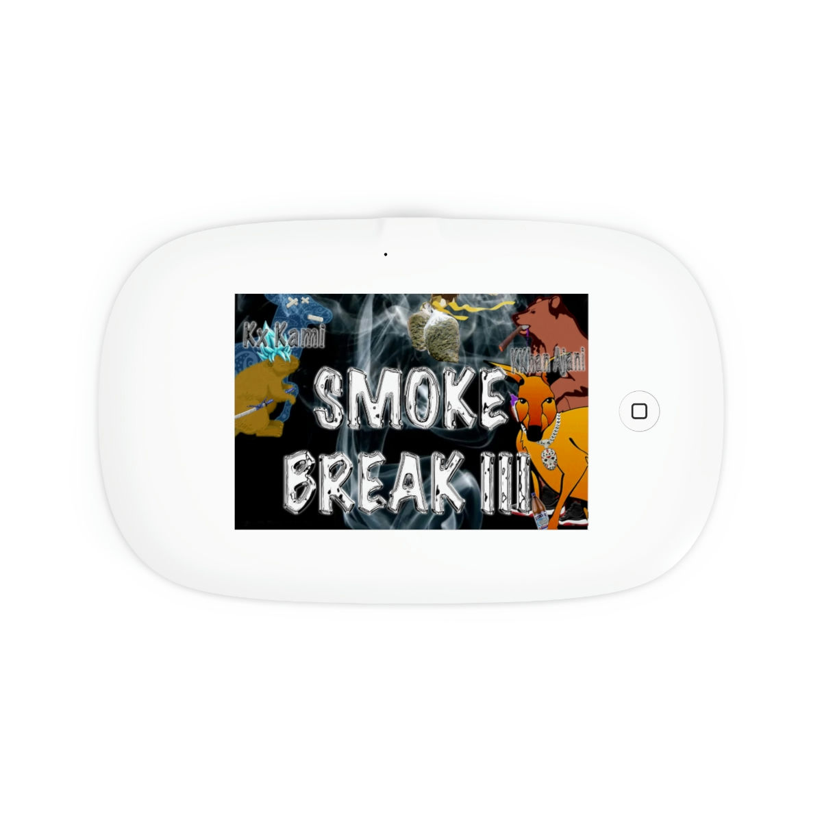 Smoke Break III UV Phone Sanitizer and Wireless Charging Pad