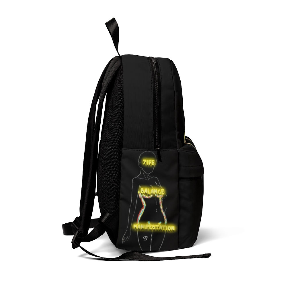 Thumbnail: 7ife Balance & Manifestation Unisex Classic Backpack