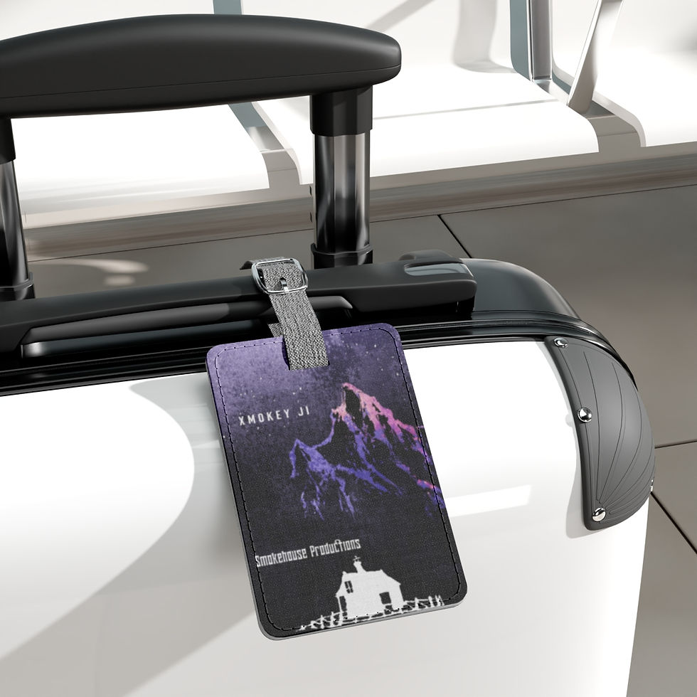 Thumbnail: 7 Days 8 Nights Saffiano Polyester Luggage Tag, Rectangle