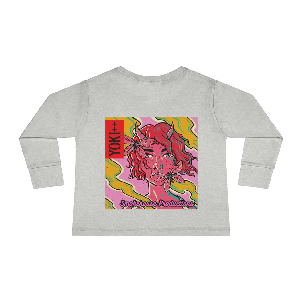 Thumbnail: Yoki++ Pink Toddler Long Sleeve Tee