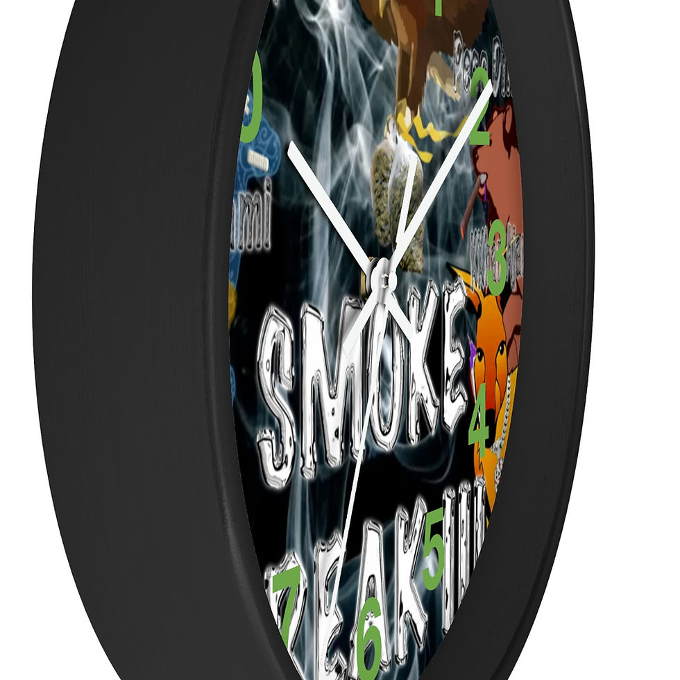 Thumbnail: Smoke Break III Wall clock