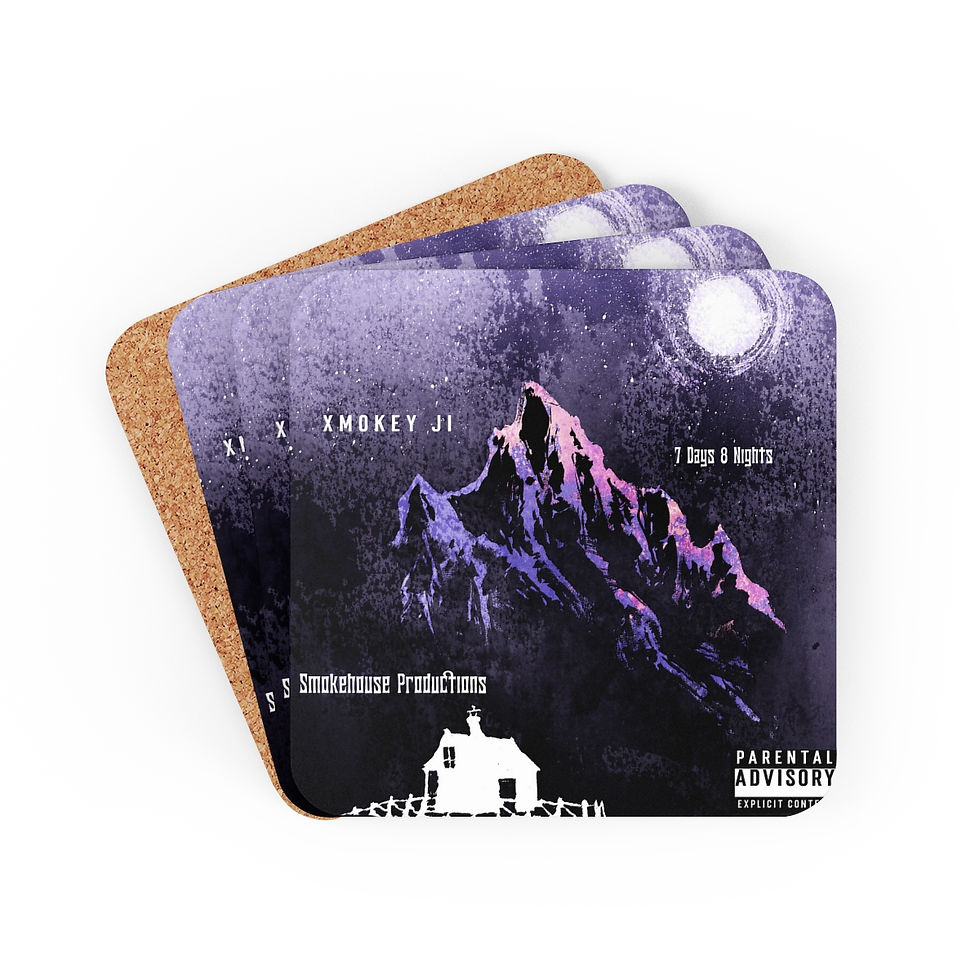 Thumbnail: 7 Days 8 Nights Corkwood Coaster Set