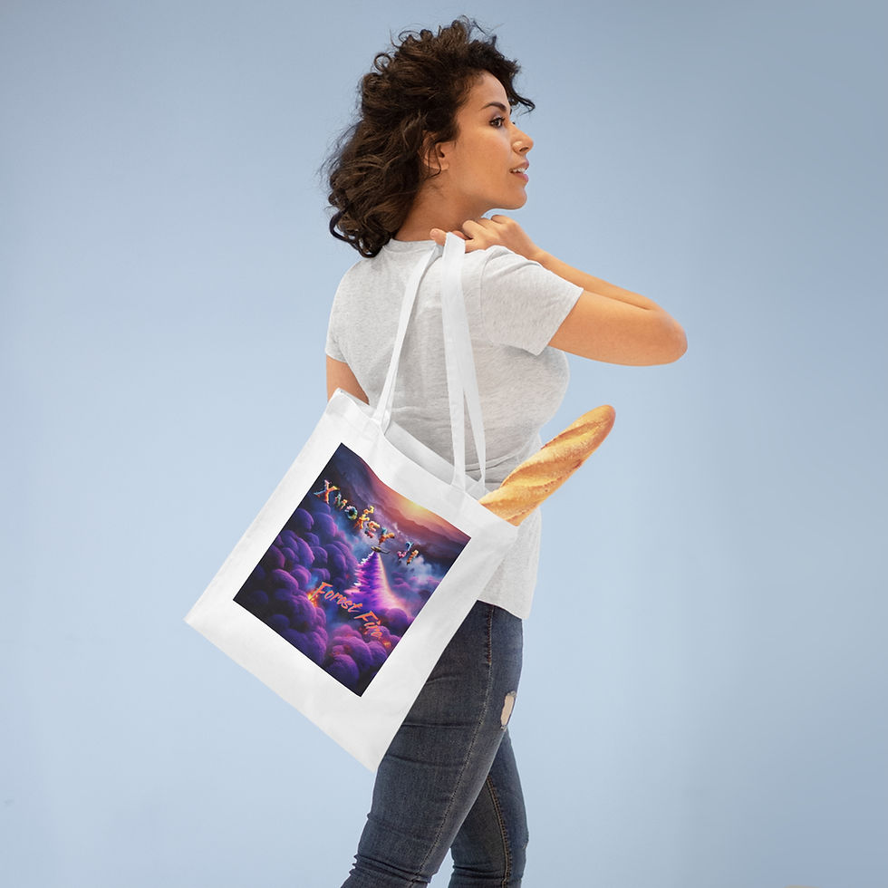 Thumbnail: Forest Fire Tote Bag