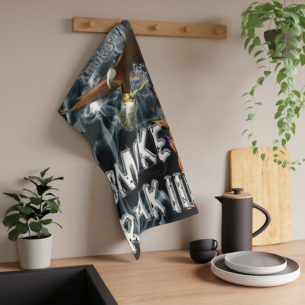 Thumbnail: Smoke Break III Kitchen Towel