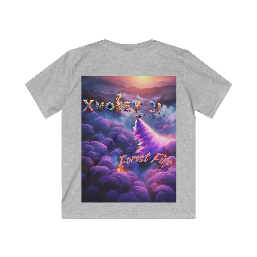 Thumbnail: Forest Fire Kids Softstyle Tee
