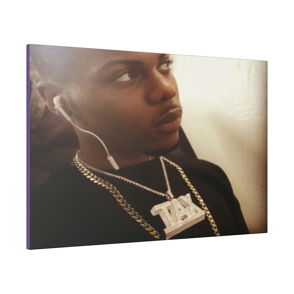 Thumbnail: Smoke Break Matte Canvas, Stretched