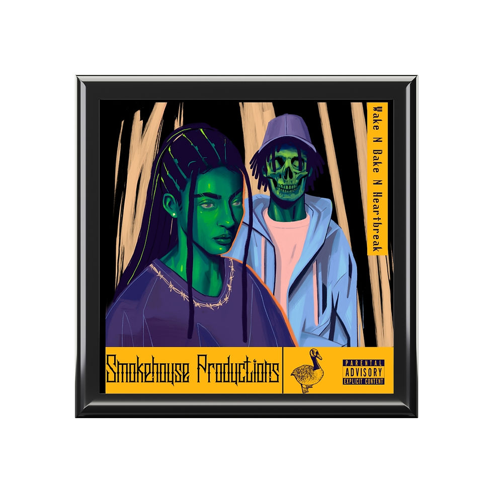 Wake N Bake N Heartbreak Jewelry Box