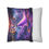 Thumbnail: Forest Fire Faux Suede Square Pillow Case