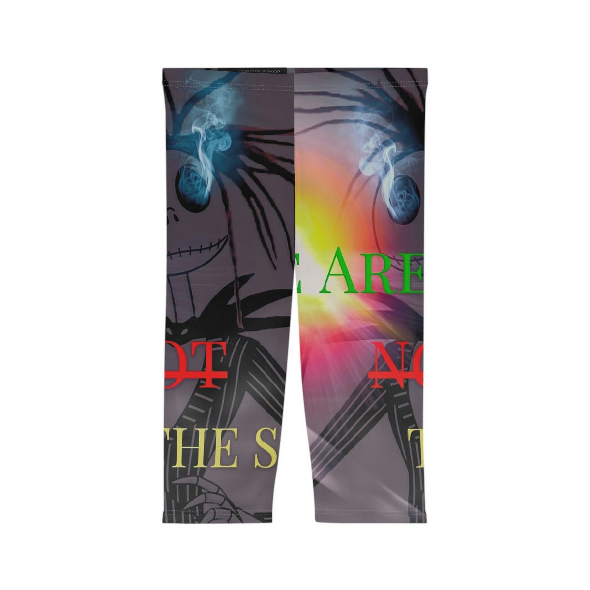 We Are Not The Same Women’s Capri Leggings (AOP)