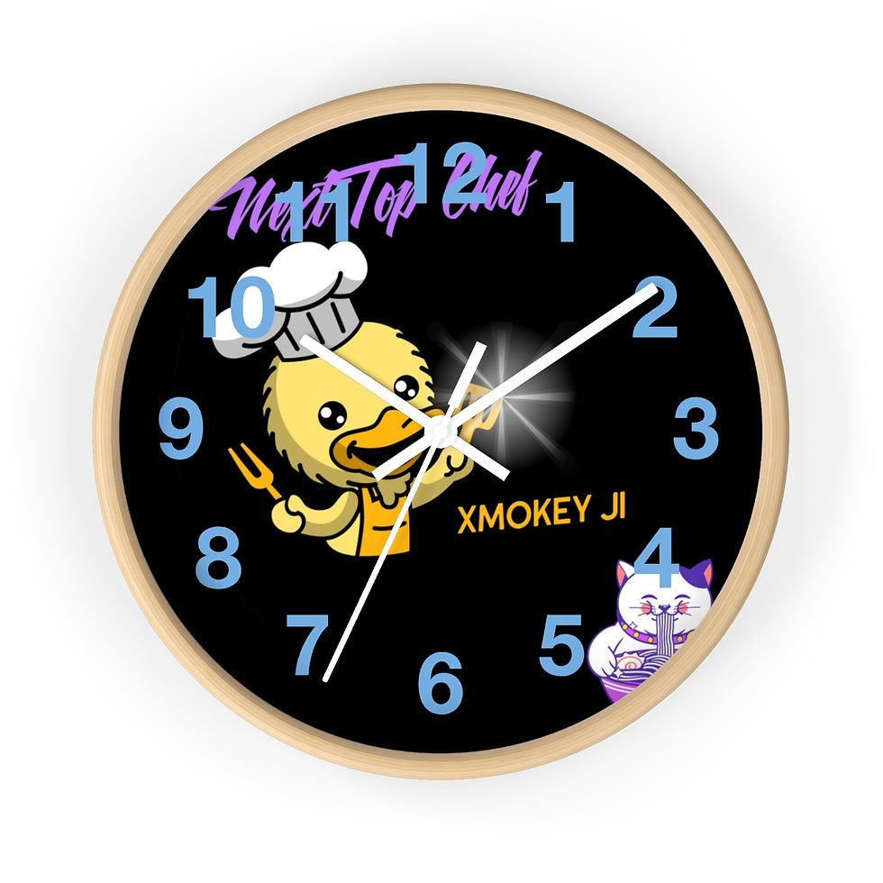 Thumbnail: Next Top Chef Wall clock