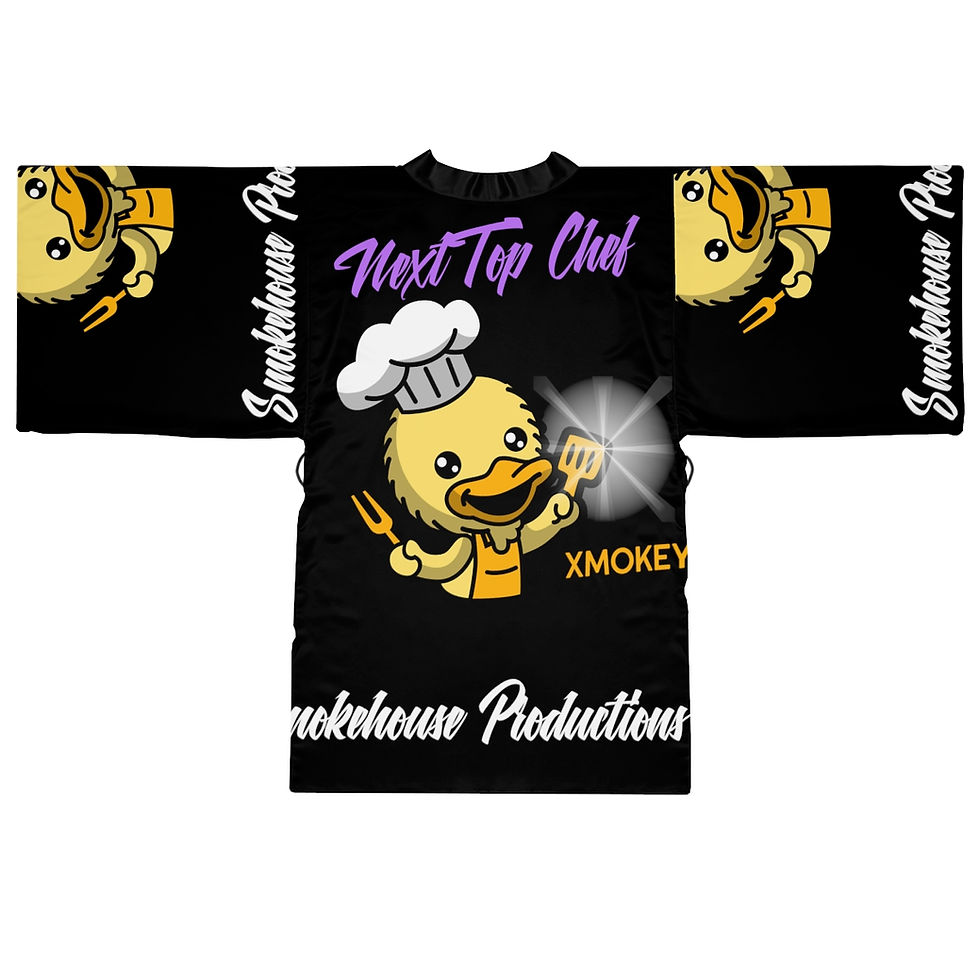 Thumbnail: Next Top Chef Long Sleeve Kimono Robe