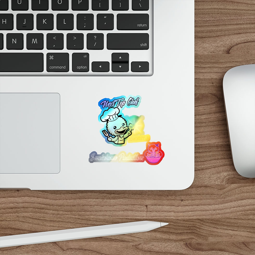 Thumbnail: Next Top Chef Holographic Die-cut Stickers