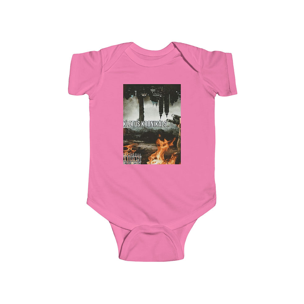 Thumbnail: Kletus Kronikals Infant Fine Jersey Bodysuit