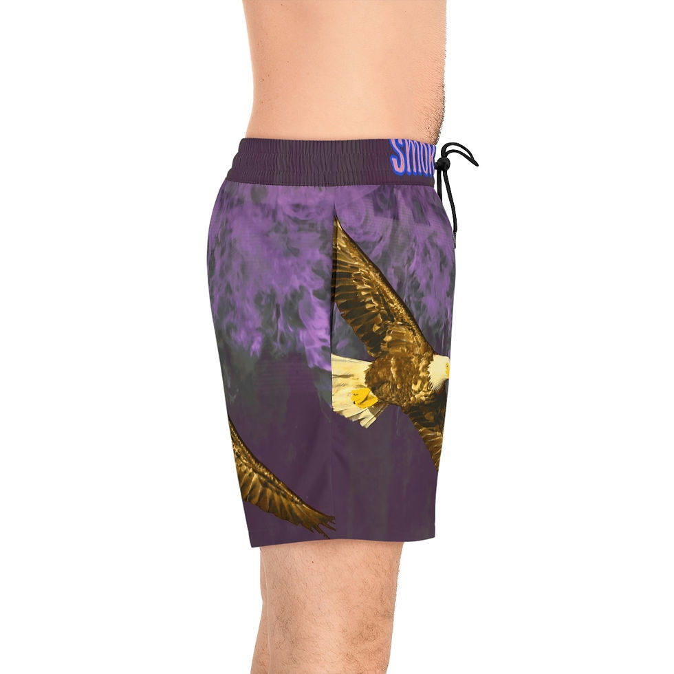 Thumbnail: Men's Mid-Length Swim Shorts (AOP)