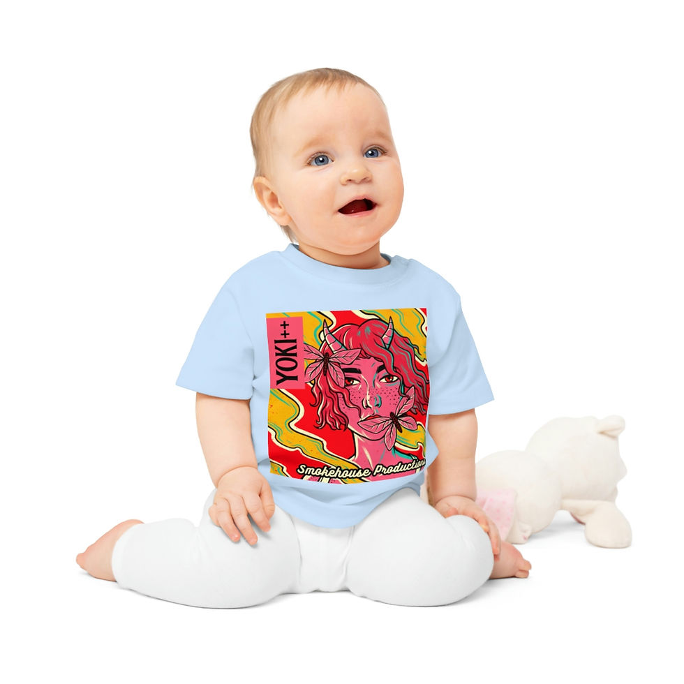 Thumbnail: Yoki++ Red Baby T-Shirt