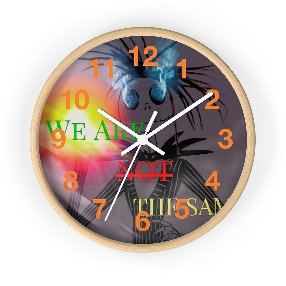 Thumbnail: We Are Not The Same Wall clock