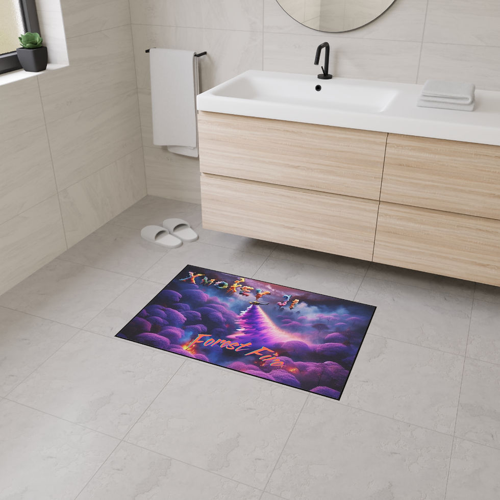 Thumbnail: Forest Fire Heavy Duty Floor Mat
