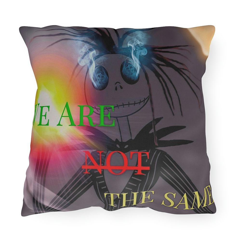 Thumbnail: We Are Not The Same Outdoor Pillows