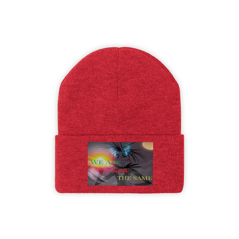 Thumbnail: We Are Not The Same Knit Beanie