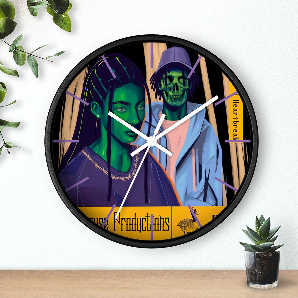 Thumbnail: Wake N Bake N Heartbreak  Wall clock