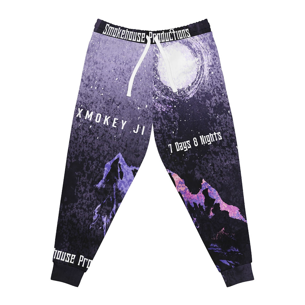 Thumbnail: 7 Days 8 Nights Athletic Joggers (AOP)