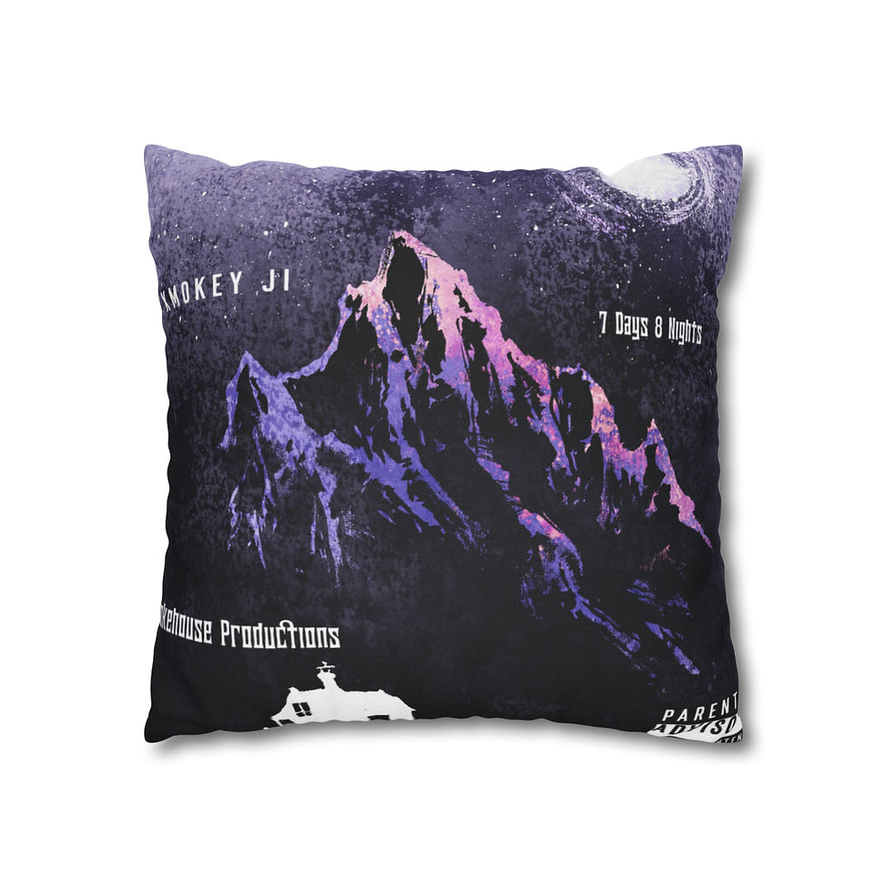 Thumbnail: 7 Days 8 Nights Spun Polyester Square Pillow Case