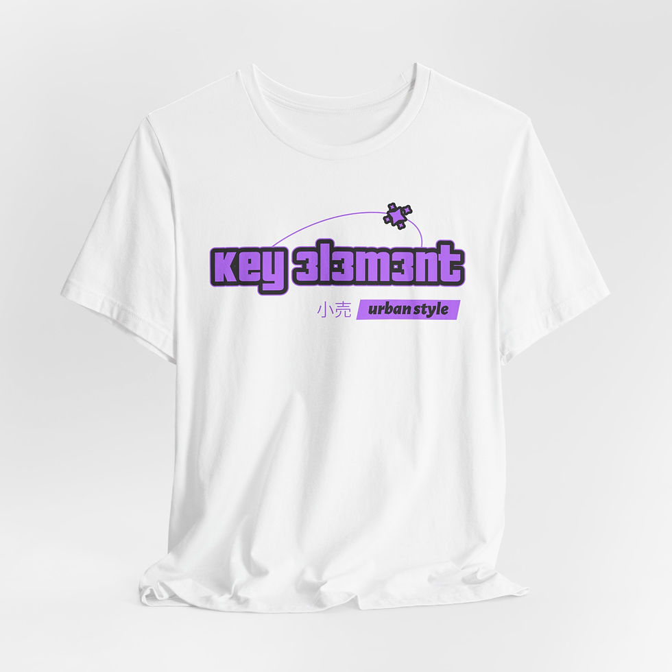 Thumbnail: Key 3l3m3nt Unisex Jersey Short Sleeve Tee