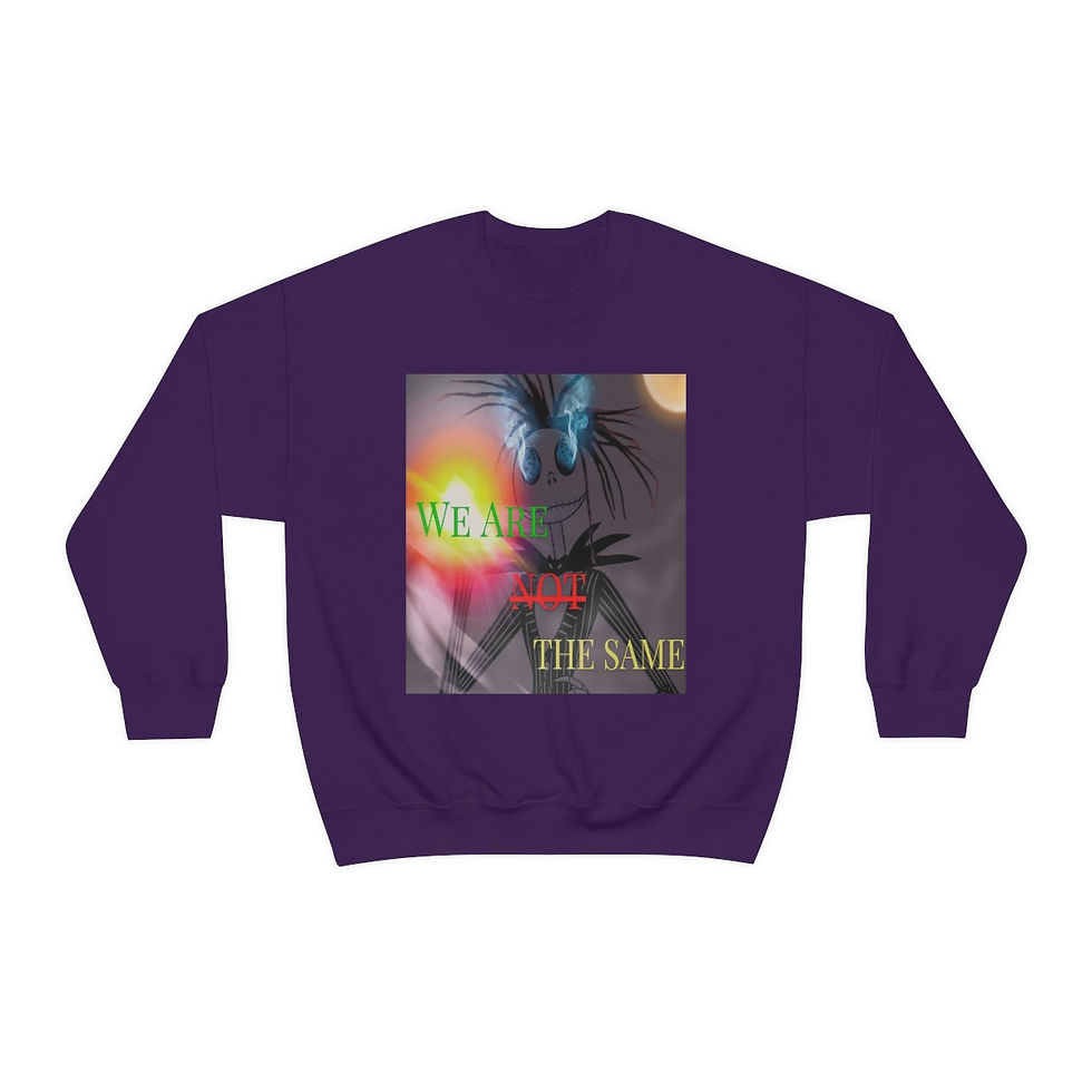 Thumbnail: We Are Not The Same Unisex Heavy Blend™ Crewneck Sweatshirt