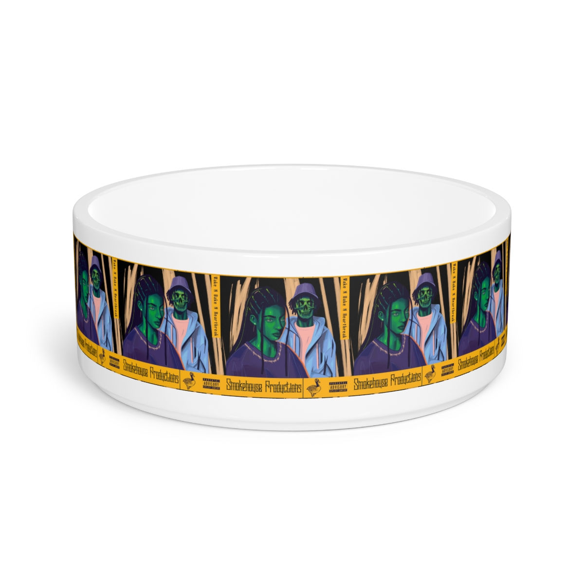 Wake N Bake N Heartbreak Pet Bowl