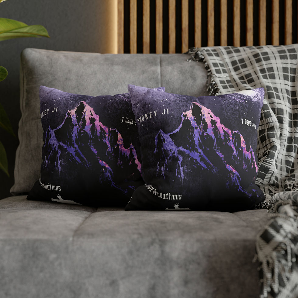 Thumbnail: 7 Days 8 Nights Faux Suede Square Pillow Case