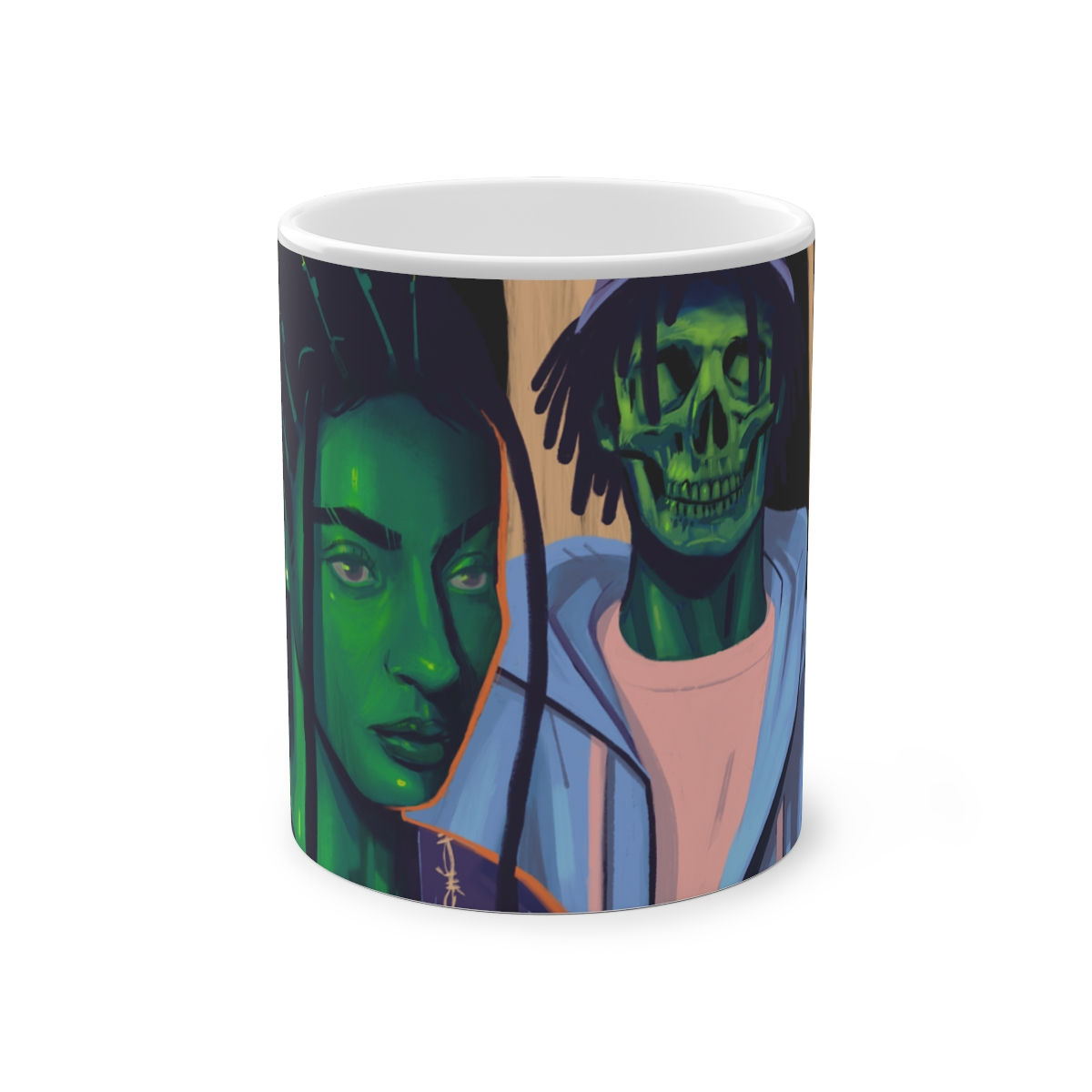 Wake N Bake N HeartBreak Magic Mug, 11oz