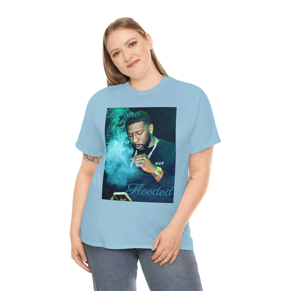 Thumbnail: Flooded Unisex Heavy Cotton Tee