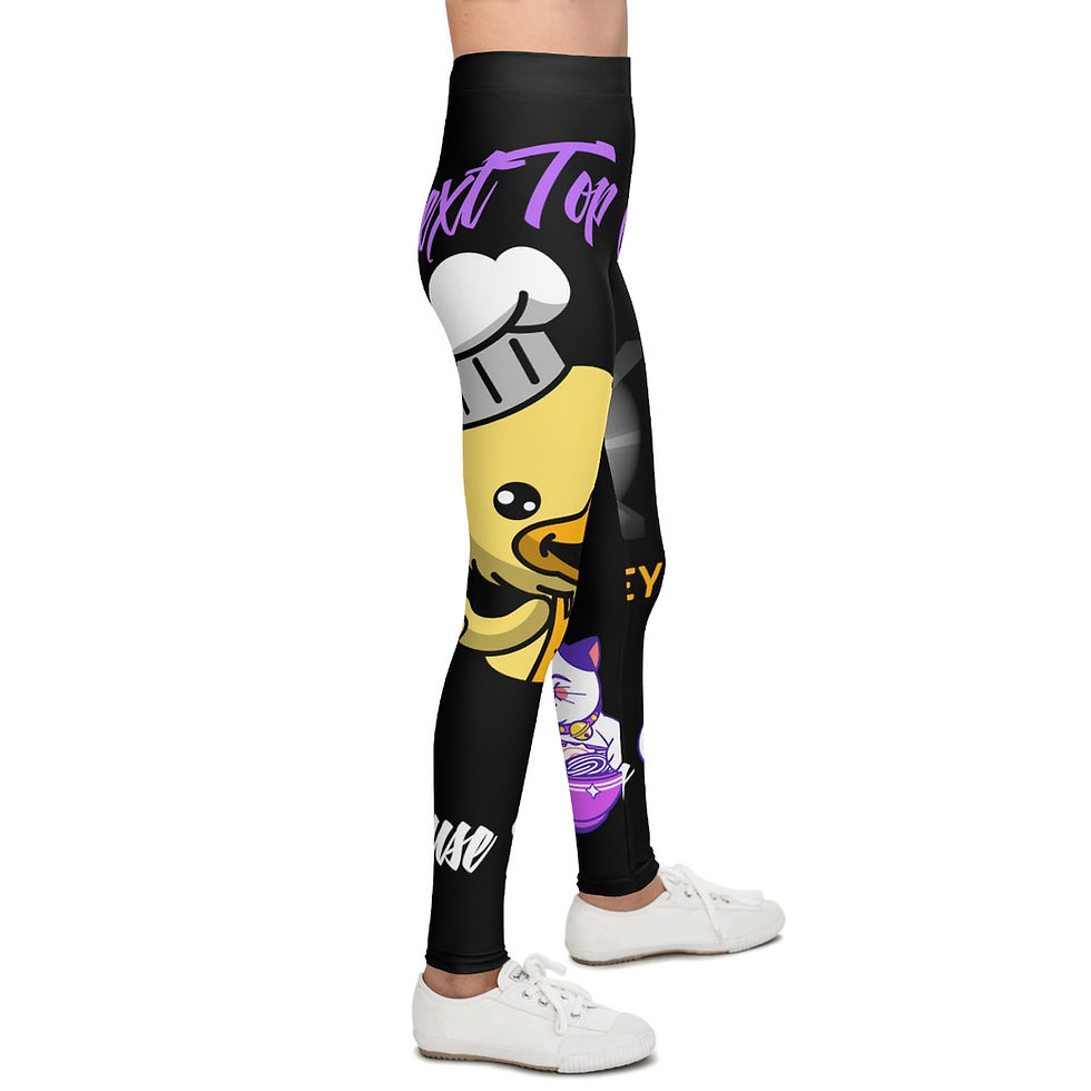 Thumbnail: Next Top Chef Youth Leggings (AOP)