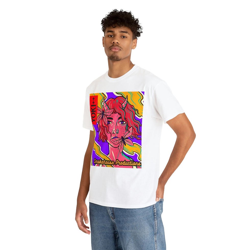 Thumbnail: Yoki++ Purple Heavy Cotton Tee 