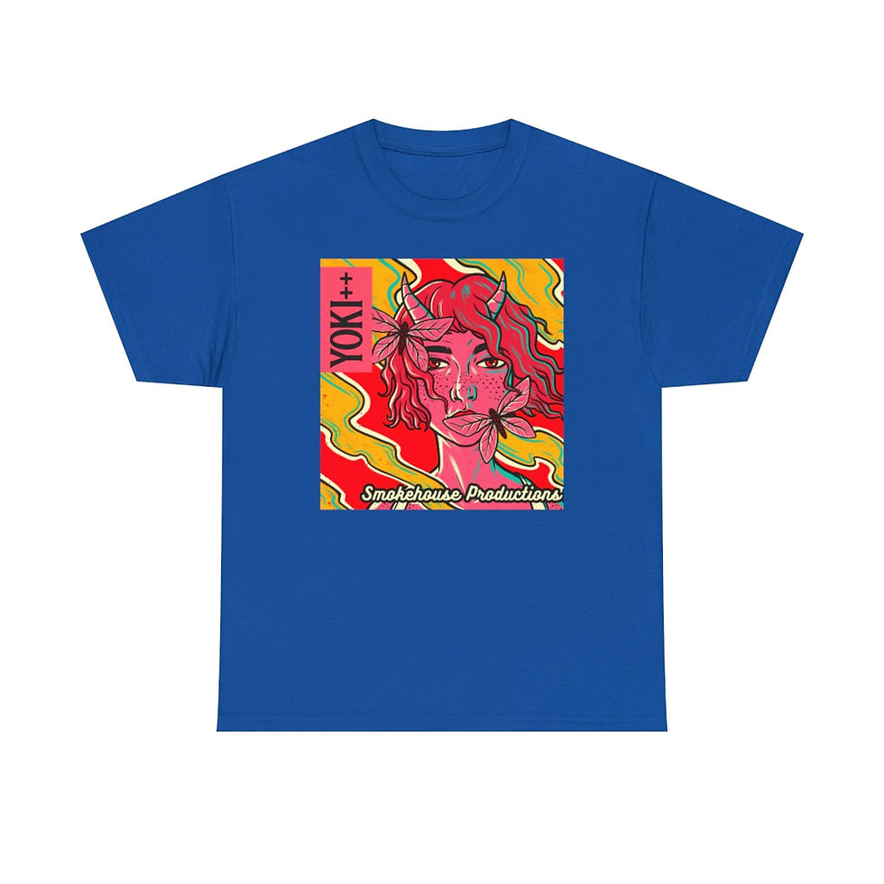 Thumbnail: Yoki++ Red Unisex Heavy Cotton Tee