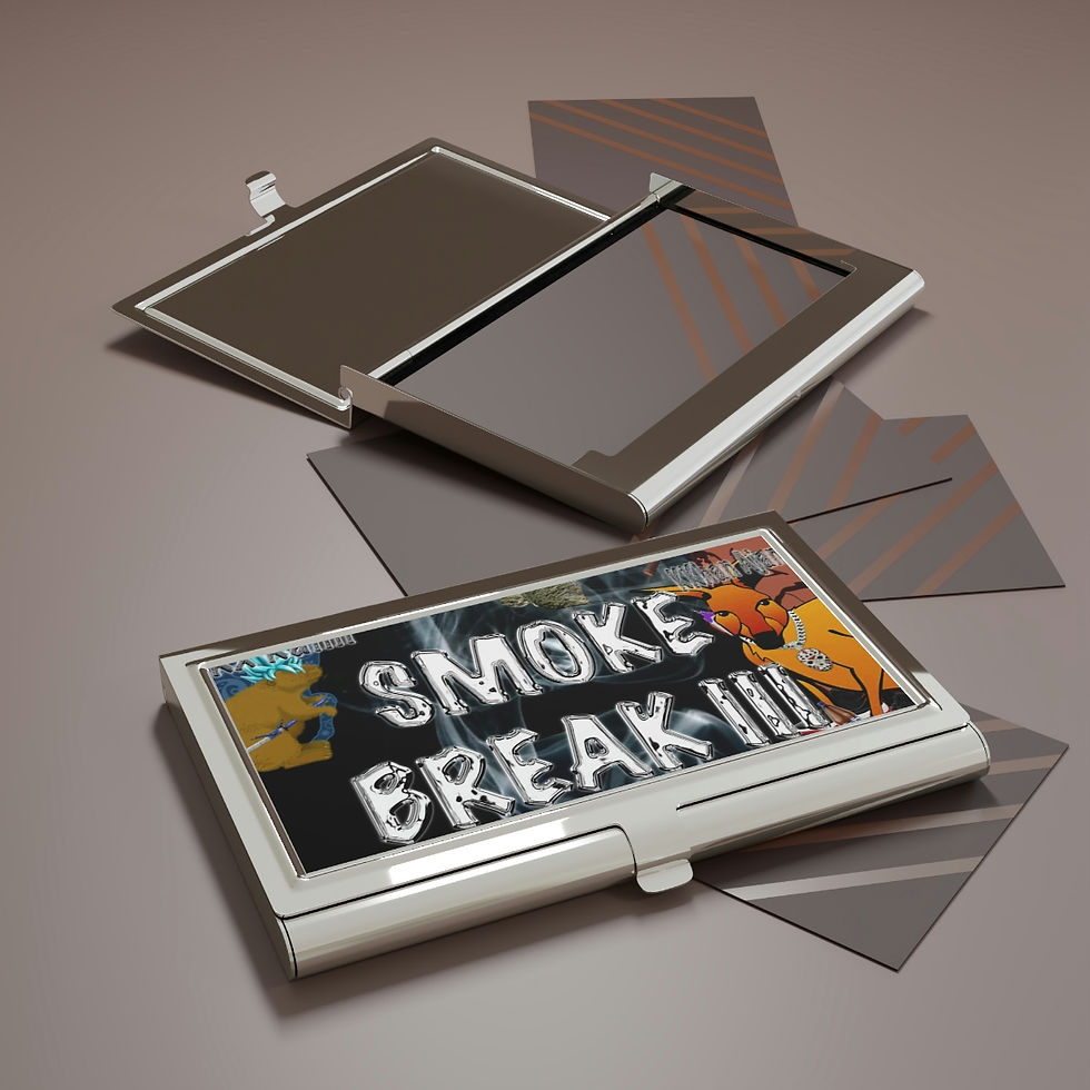 Thumbnail: Smoke Break III Business Card Holder