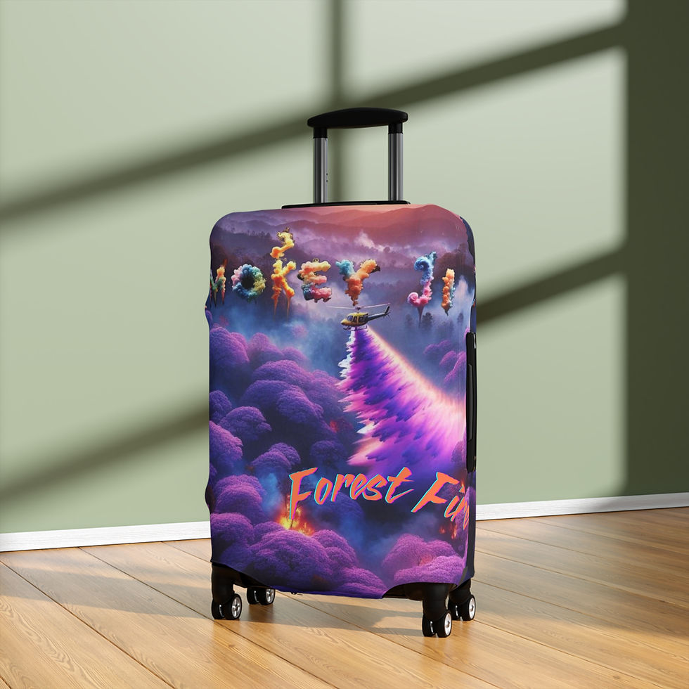 Thumbnail: Forest Fire Luggage Cover