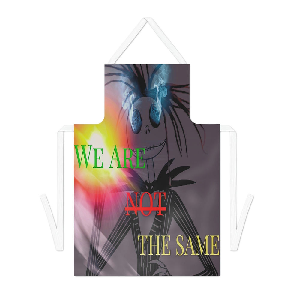We Are Not The Same Adult Apron
