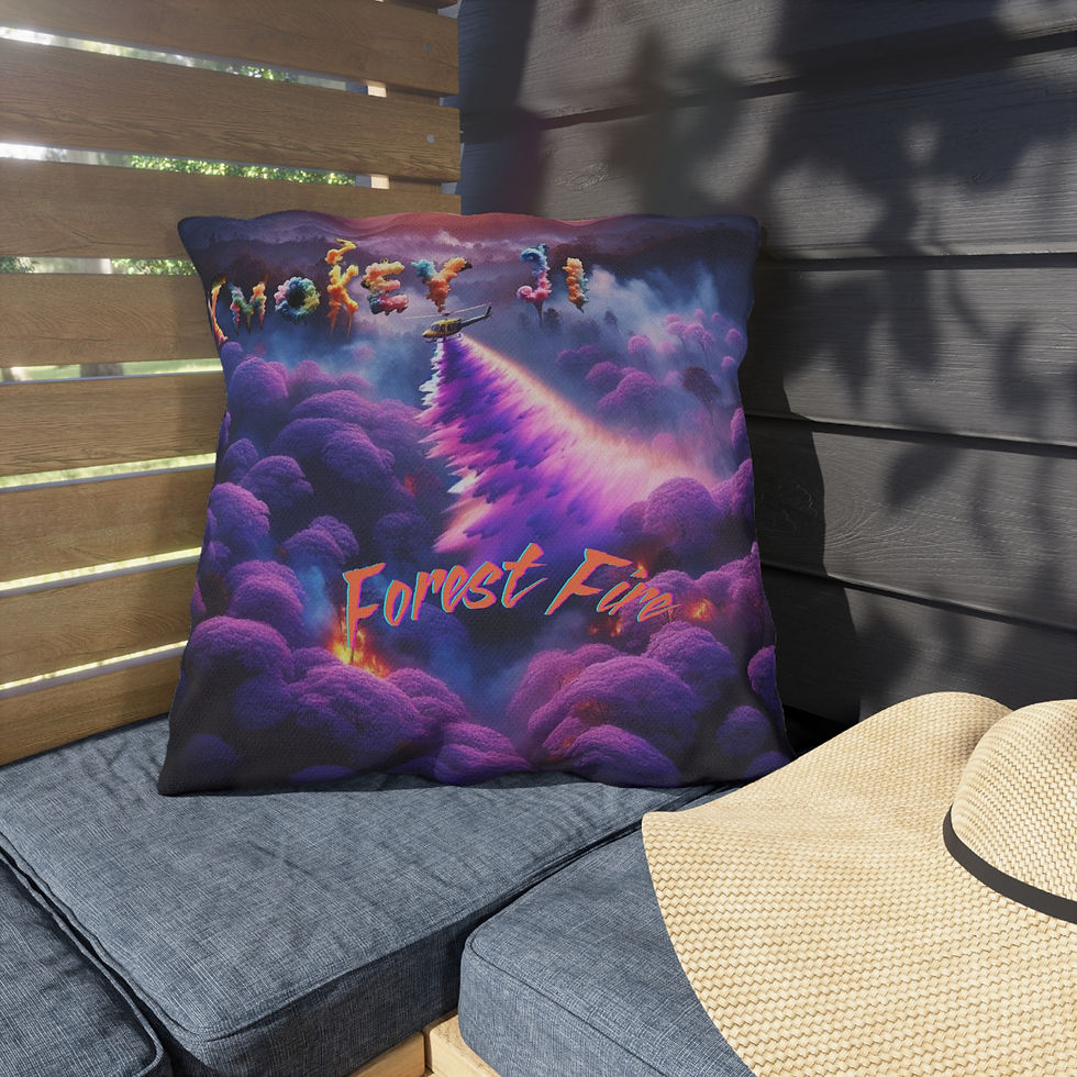 Thumbnail: Forest Fire Outdoor Pillows