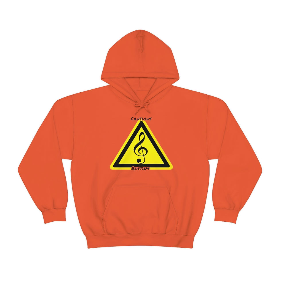 Thumbnail: Cautious Rhythm Unisex Heavy Blend™ Hooded Sweatshirt