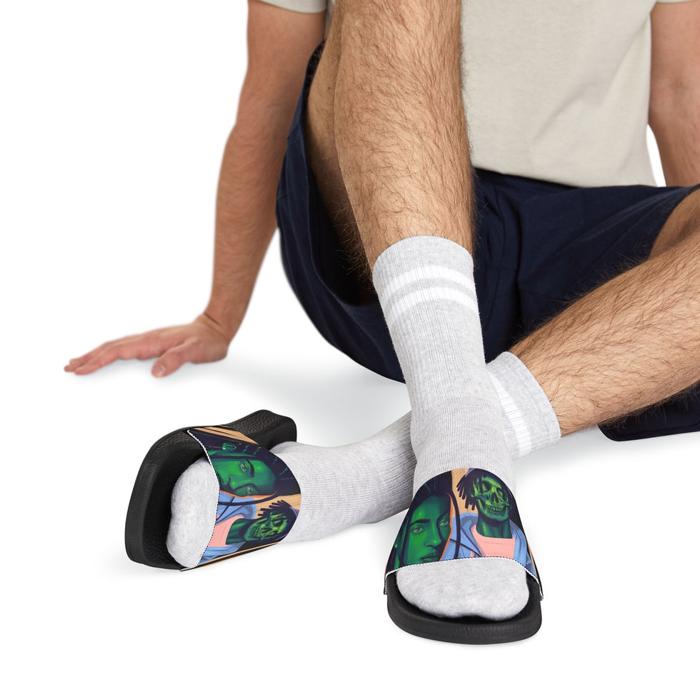 Thumbnail: Wake N Bake N Heartbreak Slide Sandals
