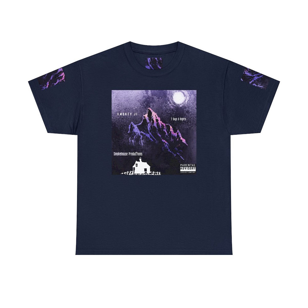 Thumbnail: 7 Days 8 Nights Unisex Heavy Cotton Tee V3